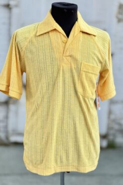 70s Terrycloth Polo Shirt