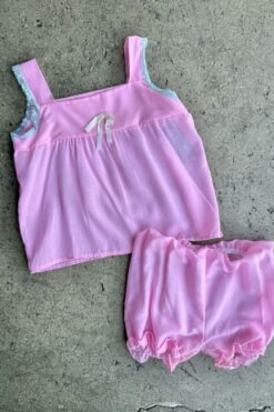 60s Kids Cotton Pajama Set