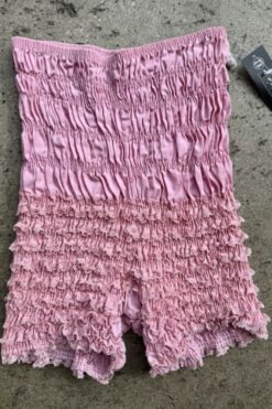 Vintage  Malco Modes Ruched Lace Bloomer Shorts