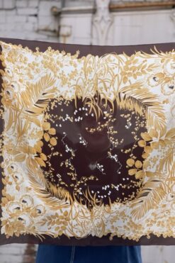 Vintage Zhensi Silk Scarf