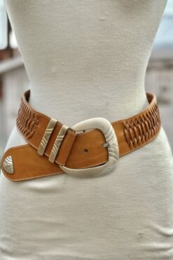 Vintage Tony Barcelo Leather Belt