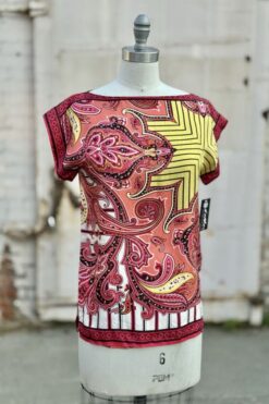 Y2k Etro Silk Top