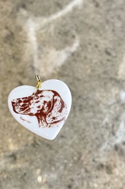 Labrador Heart Pendant