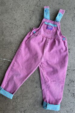 Alternative view of Vtg. OshKosh B'gosh Kids Denim Overalls 4T