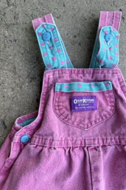 Vtg. OshKosh B'gosh Kids Denim Overalls 4T