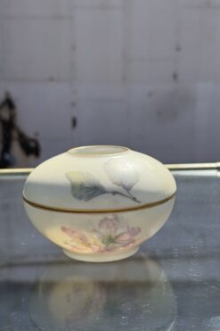 Antique Ceramic Hair Receiver France