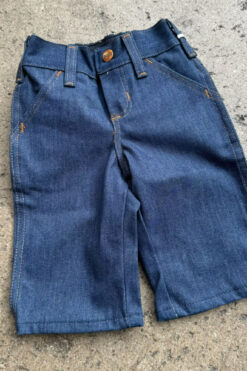 Vintage 1970s Deadstock Wrangler Baby Denim Pants - 3-6 months