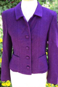 Brooks Brothers Plum Wool Jacket