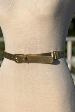 Gold 80s Woven Blet 