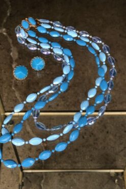 1960s Feeling the Blues Necklace
