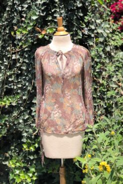 Sheer 70s Patty Woodard Top