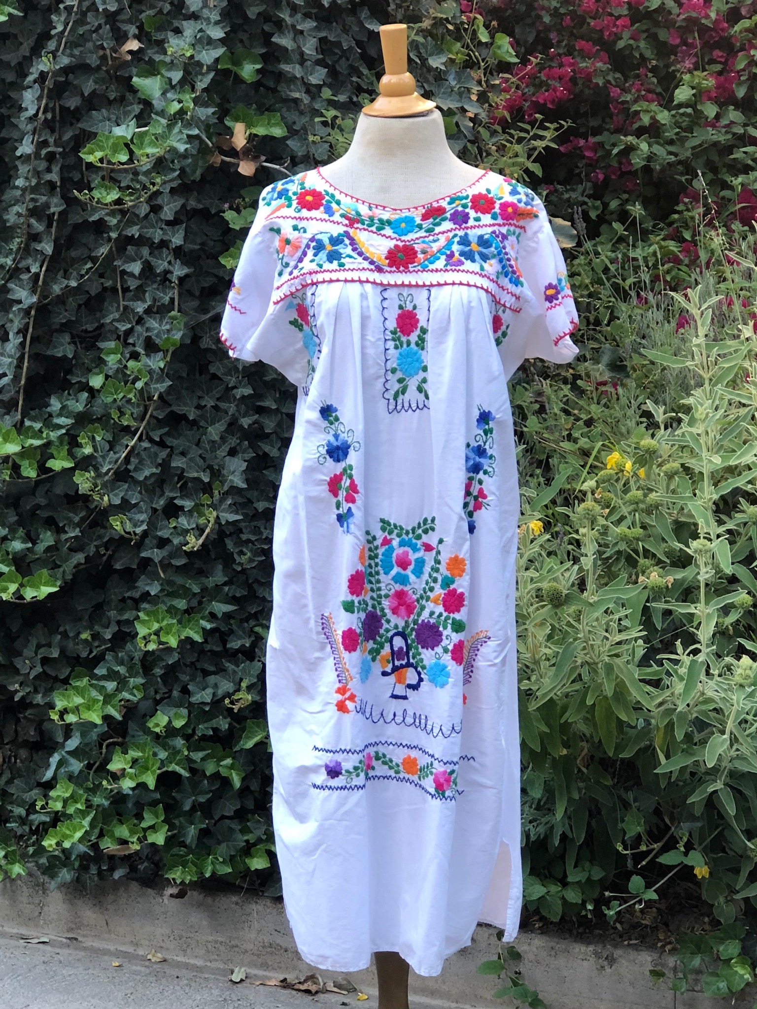 mexican boho dress