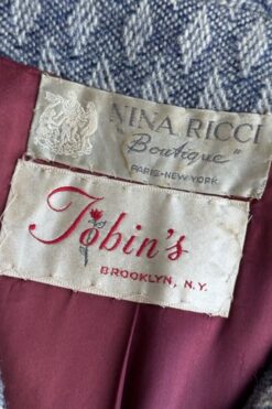 Alternative view of 1950s Nina Ricci Wool Coat