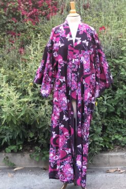 Butterfly Garden Cotton Kimono