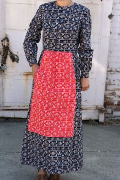 70s Saks Fifth Avenue Maxi Dress