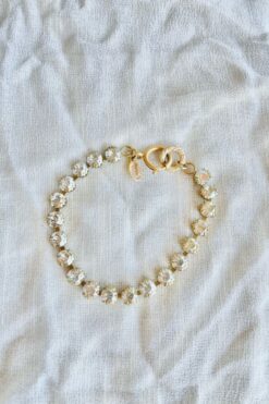 Catherine France Popesco Crystal Bracelet