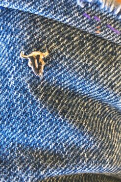 Mini Bull Skull Pin