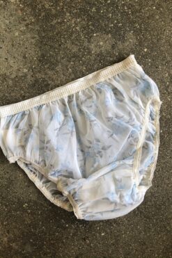 Vintage Sheer Floral Florine Undies - Made in Paris