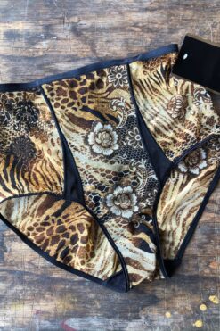 Animal Print Shape Wear Undies - New