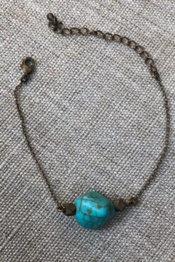 Tumbled Turquoise Bracelet