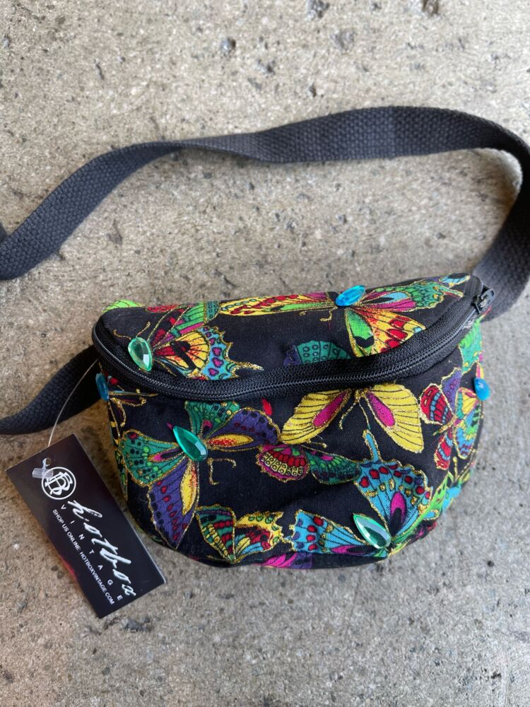 Vintage Butterfly Fannypack → Hotbox Vintage
