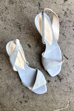 BCBGMAXAZRIA Square Toe Slides - Size 6.5B