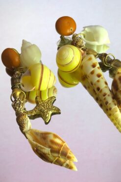 80s Seashell Earring