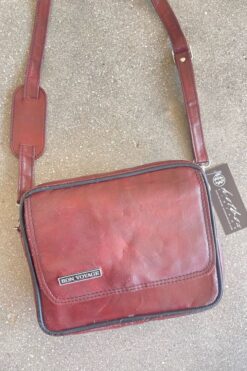 Vintage Bon Voyage Foldout Satchel Bag