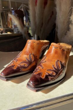 SOLD Charlie 1 Horse Hand-Made Mules - Size 10