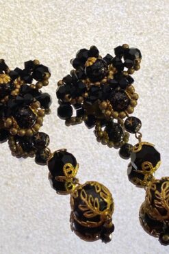 80s Glam Drop Clip on Earring