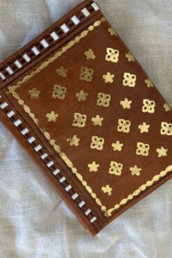 1970s Hand Made Moroccan Leather Flip Wallet