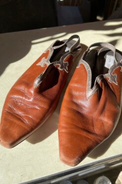 Vintage Via Spiga Italian Leather Shoes - Size 9