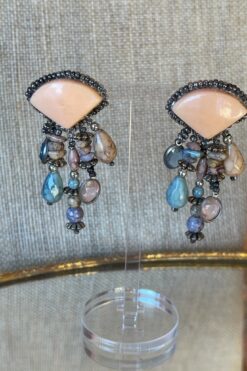 Vintage Beaded Boho Fringe Earring