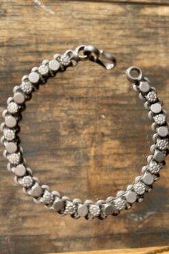 Vintage Mix Metal Chain Link Bracelet