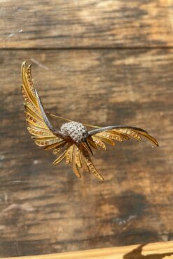 Vintage Joan Rivers Flying Bird Brooch