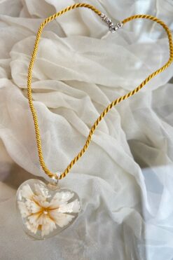 SOLD Murano Glass Flower Pendant