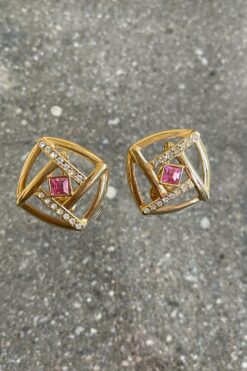 Vintage Monet Earring - Clip On