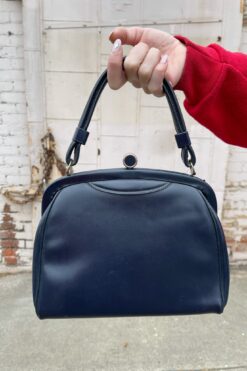 Vintage Navy Blue Purse