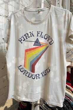 Pink Floyd London 1975 Tie-Dye Tee - Medium and X Large