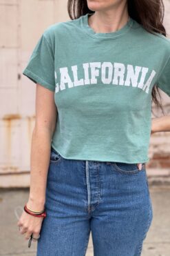 California Crop Tee