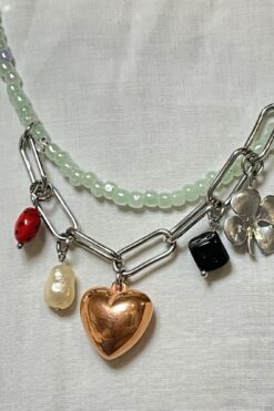 Lucky Love Charm Necklace - 16.5"