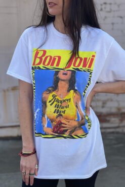 Bon Jovi 'Slippery When Wet' Tee