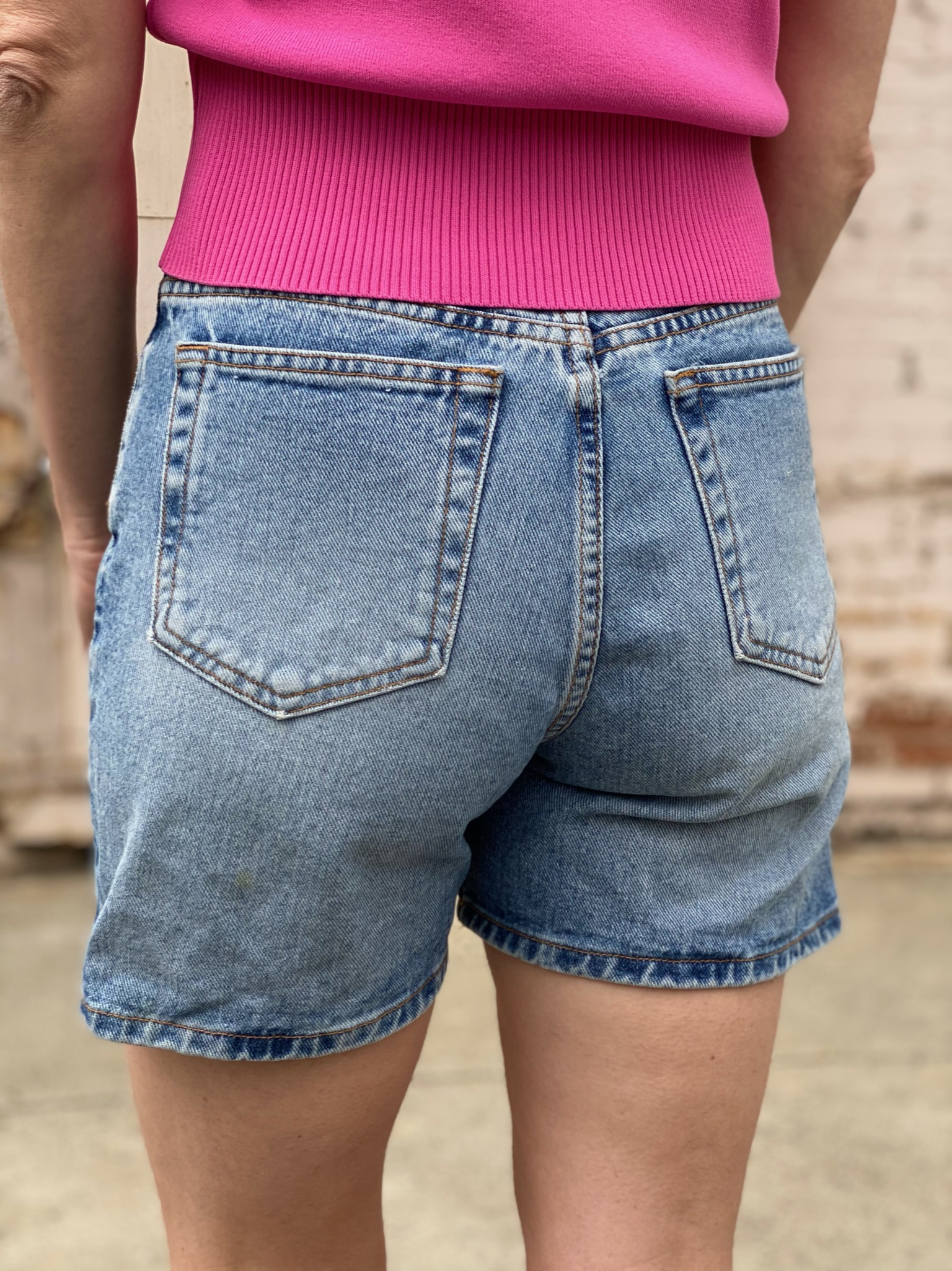 90s Calvin Klein Denim Shorts – S/M – Hotbox Vintage