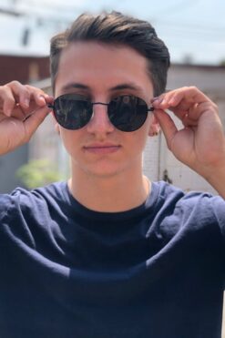 Black Leo Sunnies