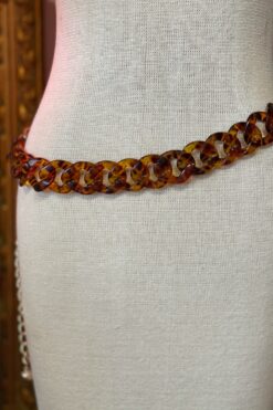 Tortoiseshell Link Belt - S/M