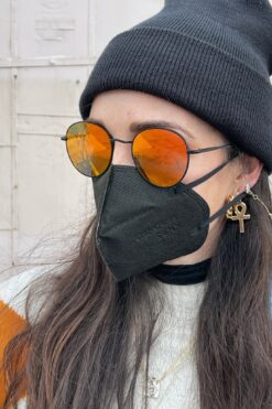 Mirror Lens Leo Sunnies - Orange