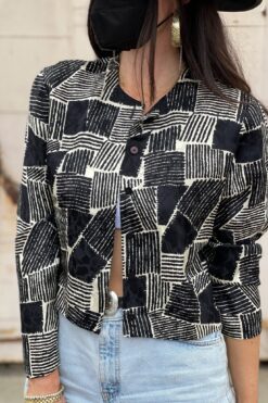 Vintage Silk Jacket - S/M