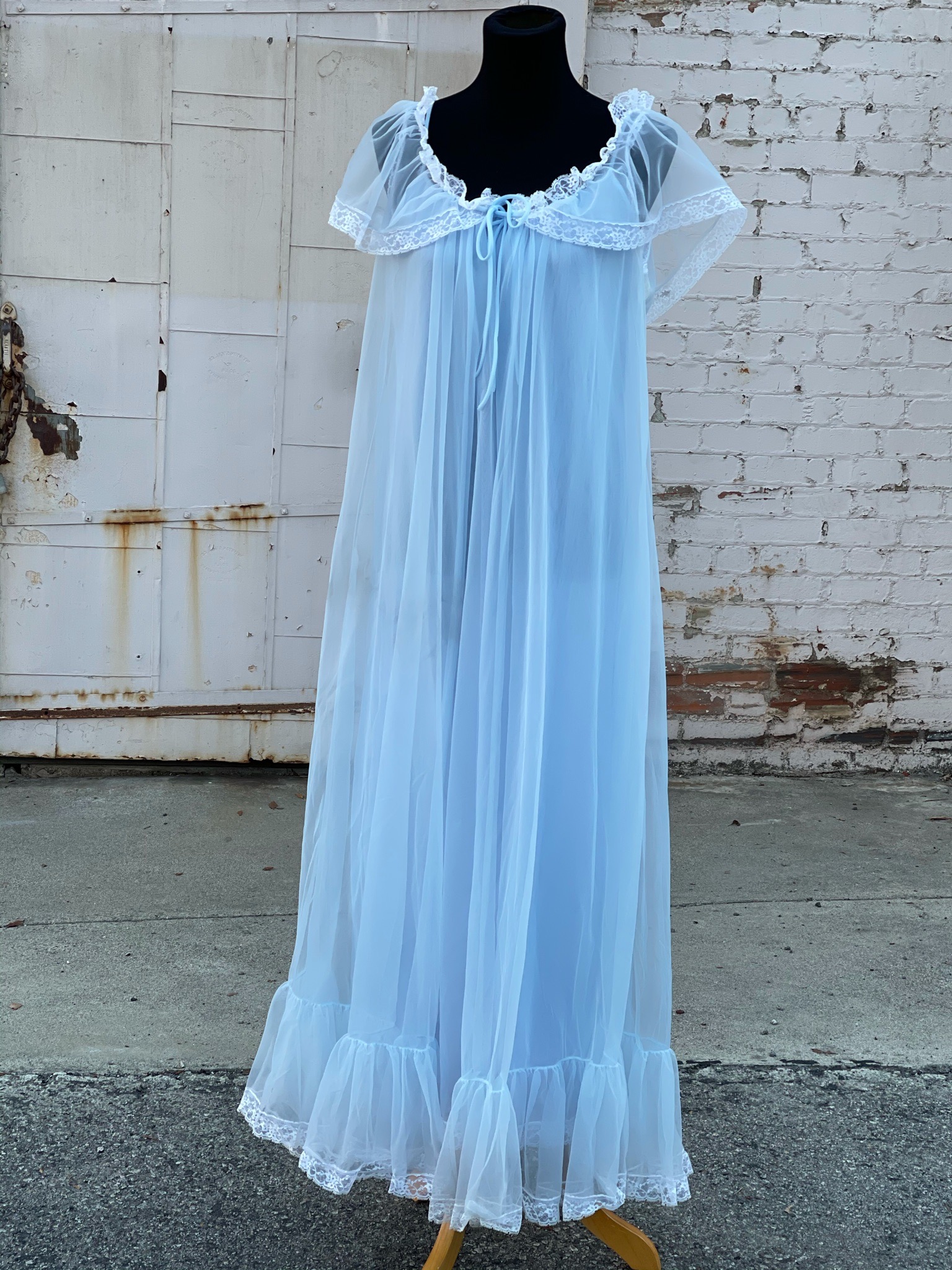 SOLD Vintage Light Blue Nightie and ...