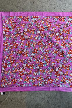 Vintage Fuchsia Florals Scarf