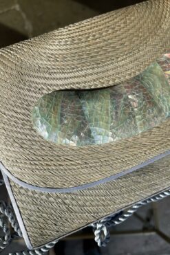 Hotbox-Vintage-80s-Mint-Straw-Bag-South-Pasadena-California-